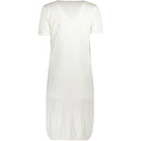 Bianco Viscosa Women Dress