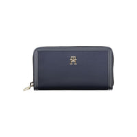 Blu Polyester Women Wallet