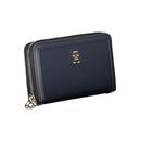 Blu Polyester Women Wallet