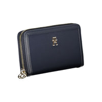 Blu Polyester Women Wallet