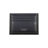 Blue Leather Men Wallet