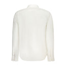 White Linen Men's Shirt