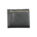 Black Polyurethane Women Wallet