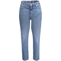 Blu Cotton Women Jeans