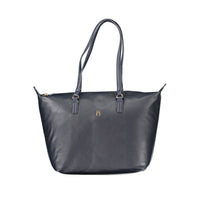Blu Polyester Women Handbag