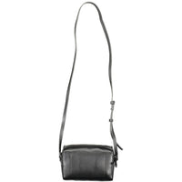 Black Polyester Women Shoulder Bag