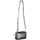 Black Polyester Women Shoulder Bag