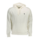 White Cotton Men's Hoodie
