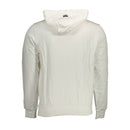 White Cotton Men's Hoodie