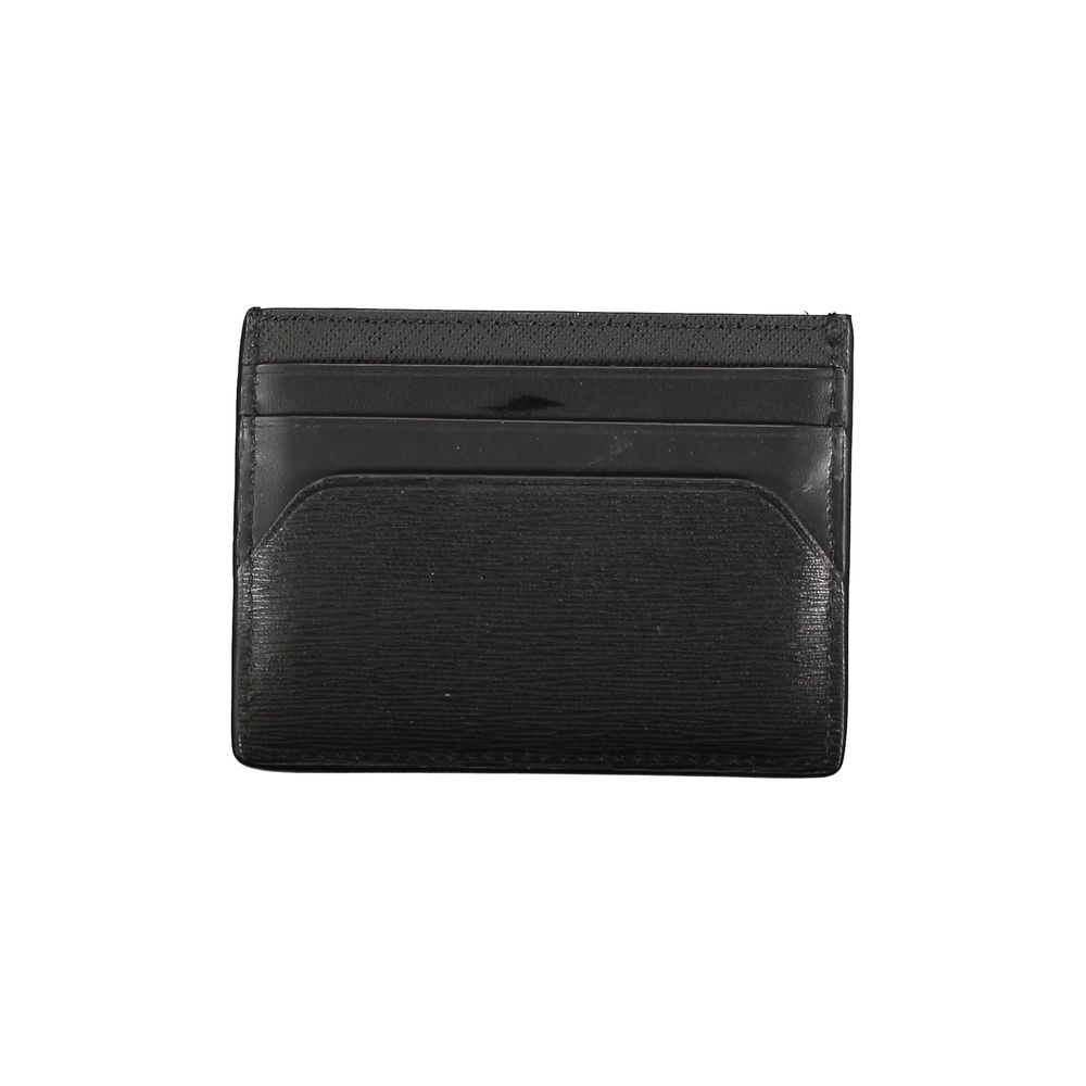 Black Leather Men Wallet