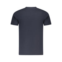 Blu Cotton Men T-Shirt