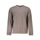 Marrone Cotton Men Sweatshirt