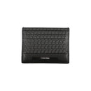 Black Polyurethane Men Wallet