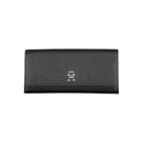 Black Polyurethane Women Wallet