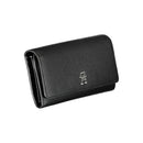 Black Polyurethane Women Wallet