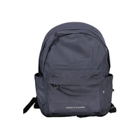 Blu Polyester Men Backpack