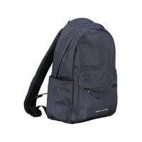 Blu Polyester Men Backpack
