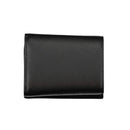 Black Polyurethane Women Wallet