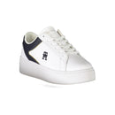 Bianco Polyurethane Women Sneaker