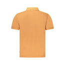 Arancione Cotton Men Polo