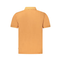 Arancione Cotton Men Polo