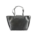 Black Recycled Polyester Women Handbag