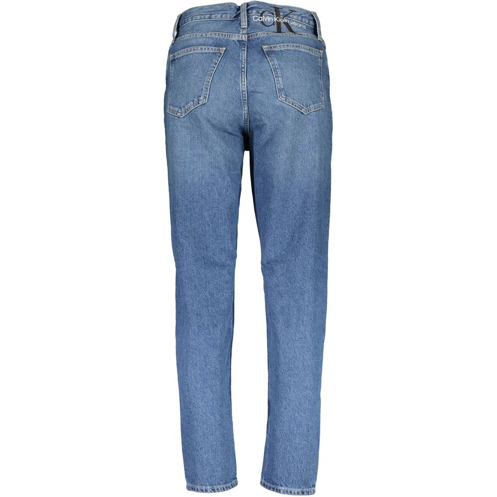 Blu Cotton Women Jeans