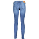 Blue Cotton Women Jeans