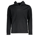 Black Polyester Men's Hoodie
