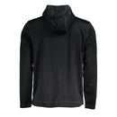 Black Polyester Men's Hoodie