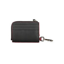 Black Leather Men Wallet Holder