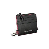 Black Leather Men Wallet Holder
