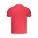 Red Cotton Men Polo