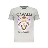Grigio Cotton Men T-Shirt