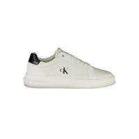 Bianco Polyurethane Men Sneaker
