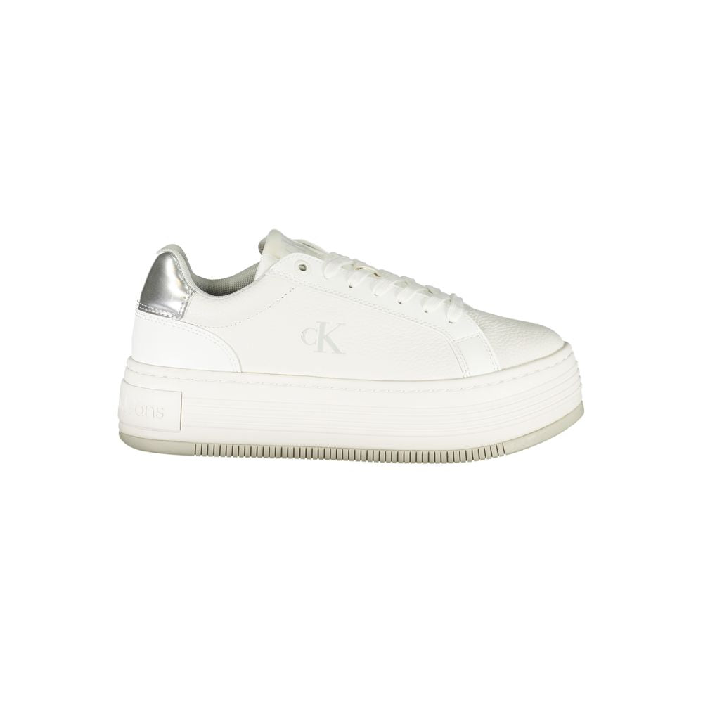 Bianco Leather Women Sneaker