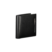 Black Leather Men Wallet