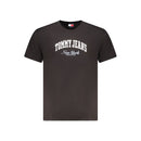 Black Cotton Men's T-Shirt