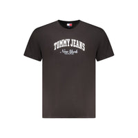 Black Cotton Men's T-Shirt