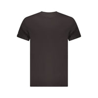 Black Cotton Men's T-Shirt