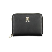 Black Polyurethane Women Wallet