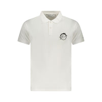 White Cotton Men's Polo