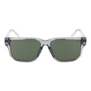 Gray Stainless Steel Sunglasses