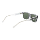 Gray Stainless Steel Sunglasses