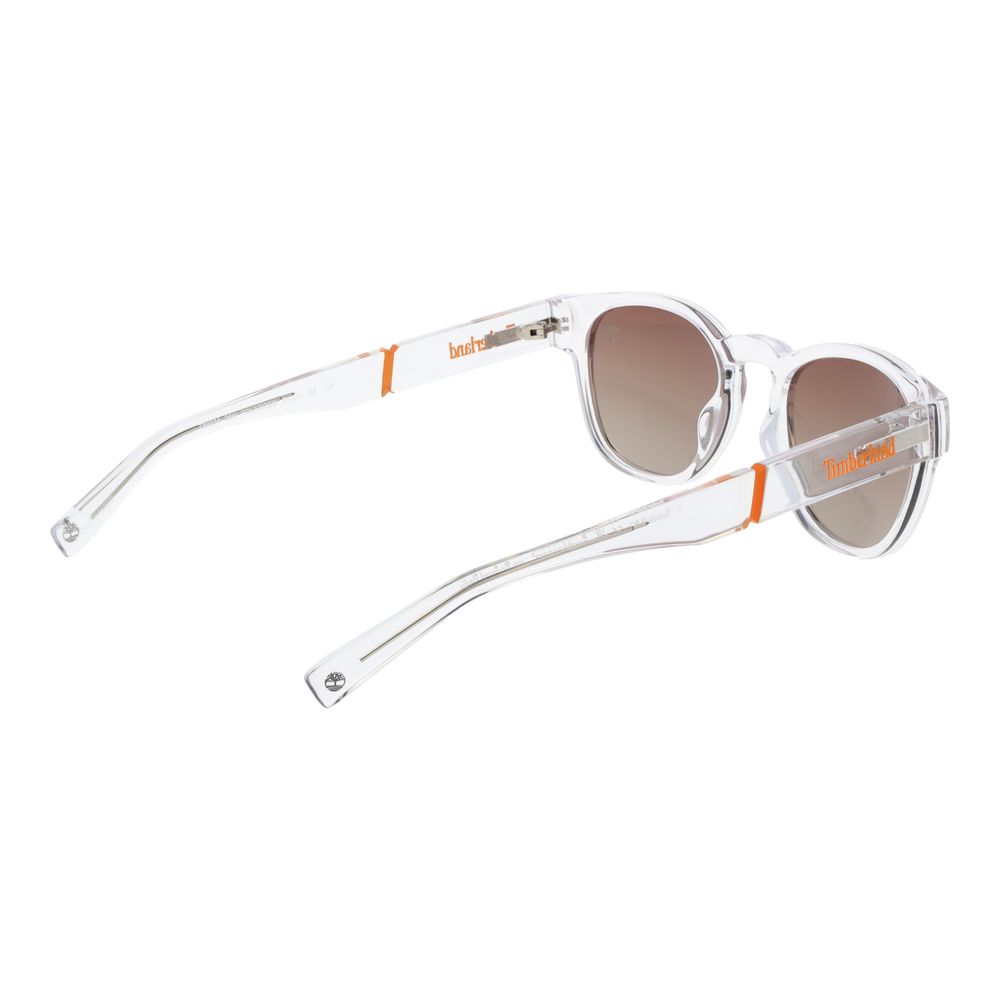 Transparent Stainless Steel Sunglasses