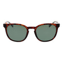 Brown Stainless Steel Sunglasses
