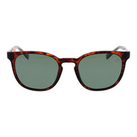 Brown Stainless Steel Sunglasses