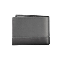 Black Leather Men Wallet