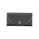 Black Polyurethane Women Wallet