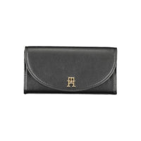 Black Polyurethane Women Wallet